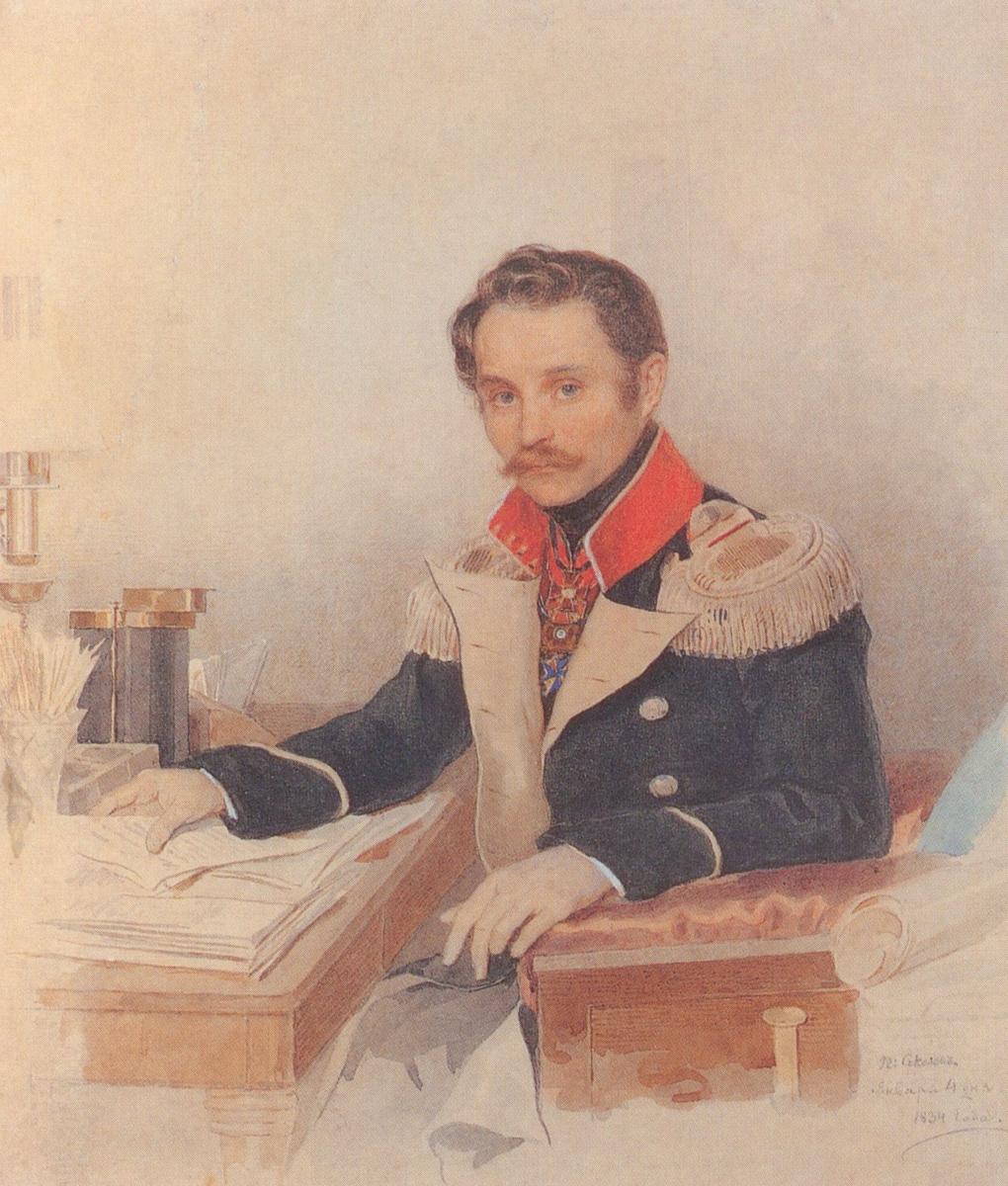 Леонтий Дуббельт, 1834 год. Художник Петр Соколов