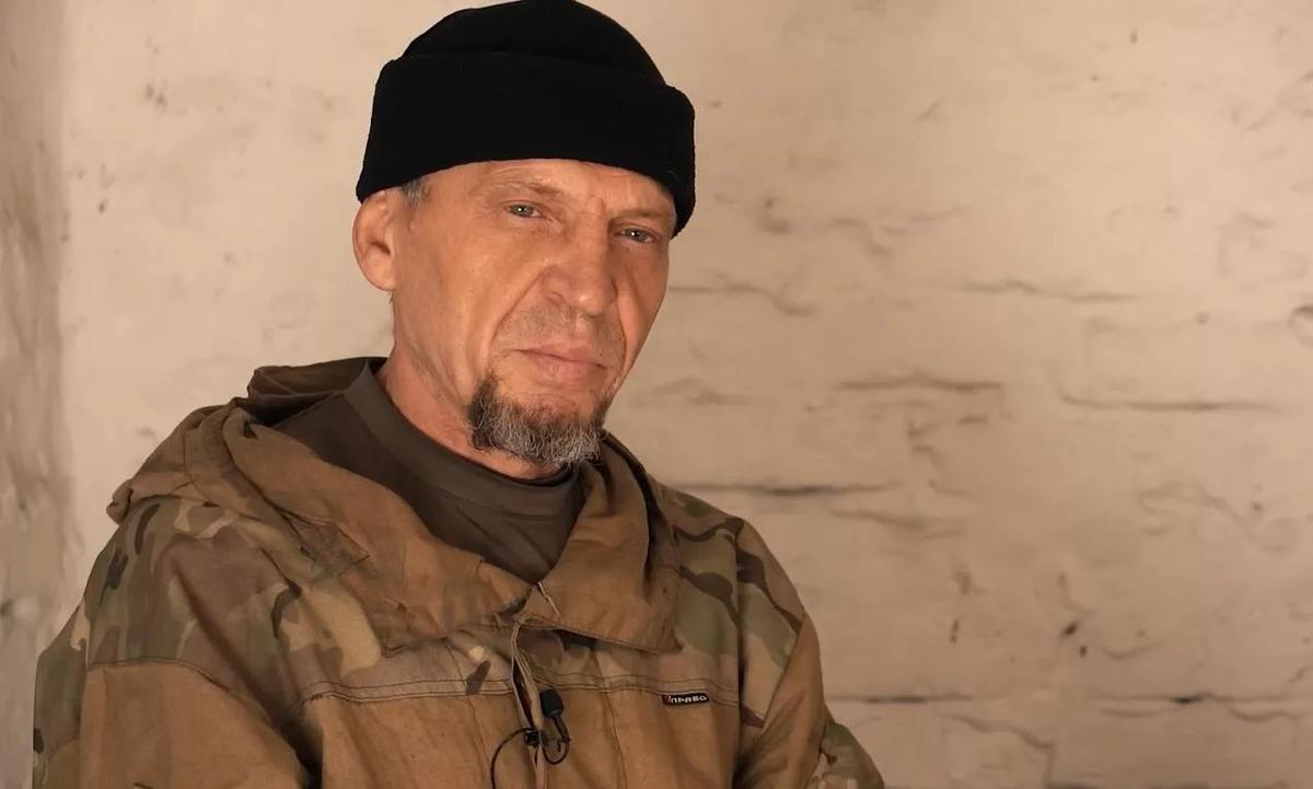 «Вагнеровец» Евгений Нужин. Кадр из видео