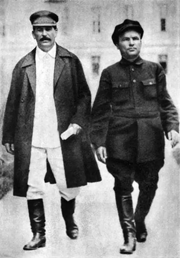 Сталин и Киров. Фото: архив