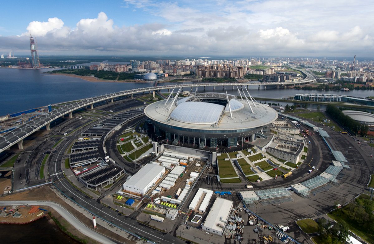 Стадион «Газпром Арена». Фото: Николай Гынгазов / ТАСС