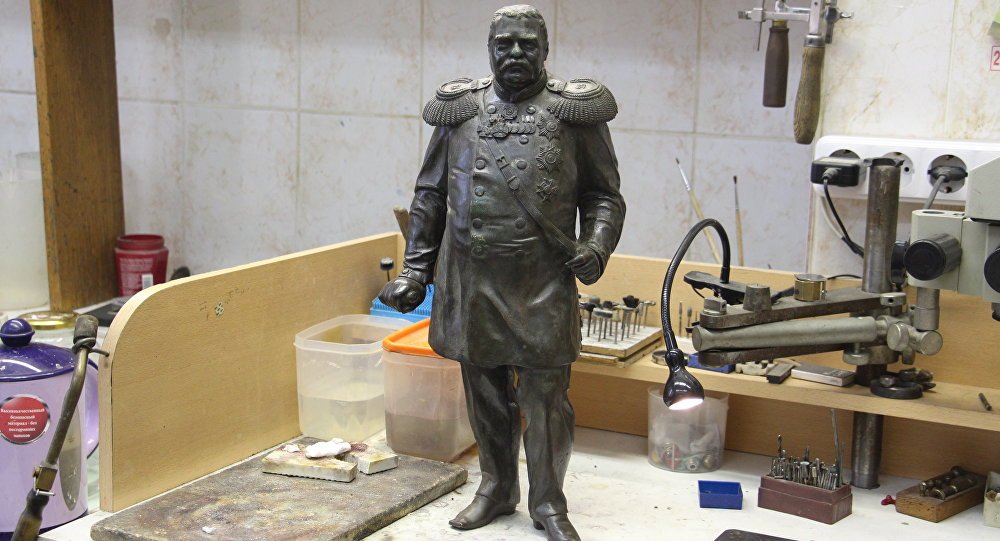 Эскиз памятника Муравьёву, стоявшего в Вильне до 1915 года, из блога ateist66 / Livejournal