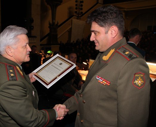 К 2017 году Андрей Гаглоев (справа) — уже генерал-майор. Фото: ВКонтакте