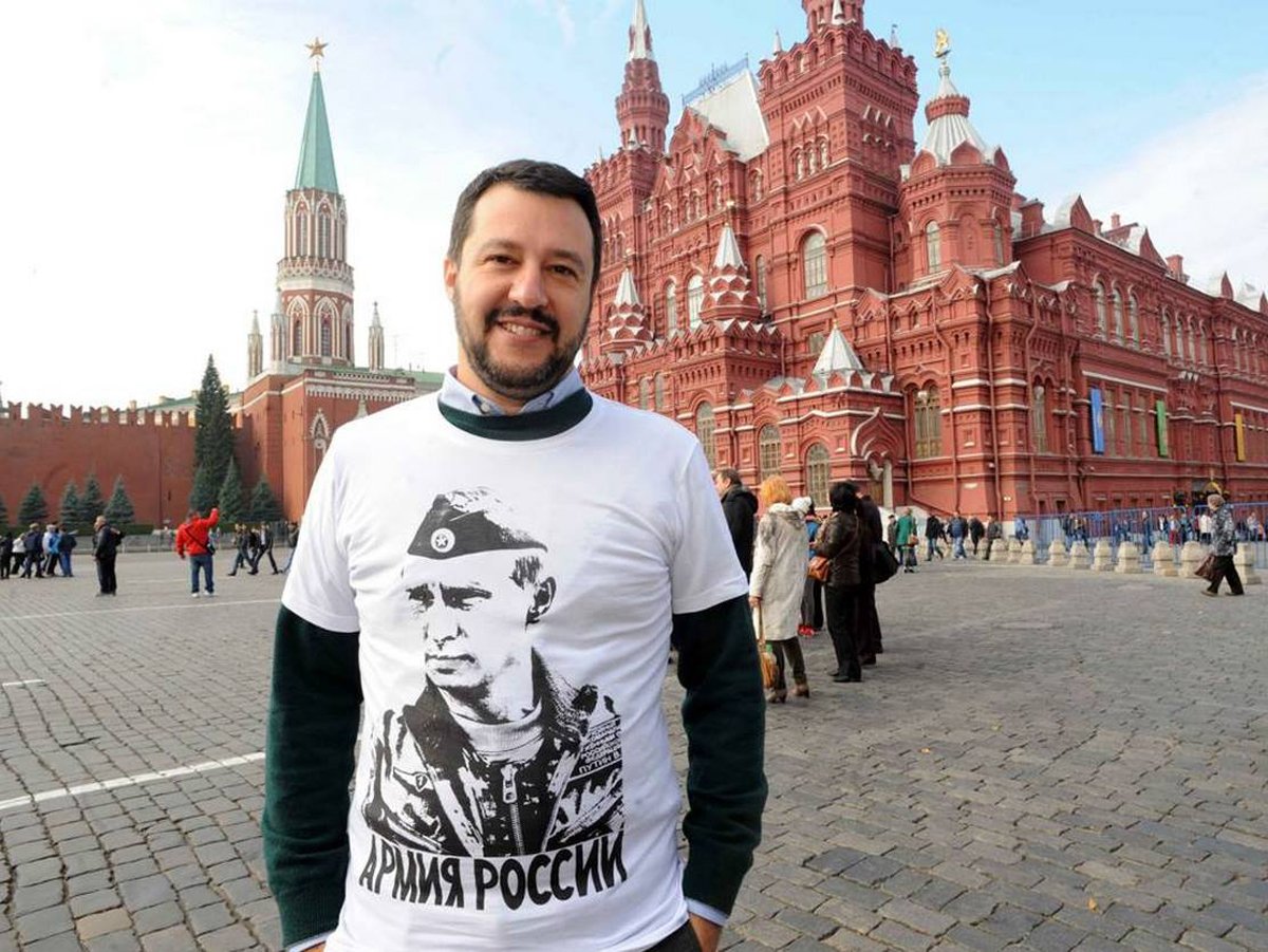 Маттео Сальвини. Фото: соцсети
