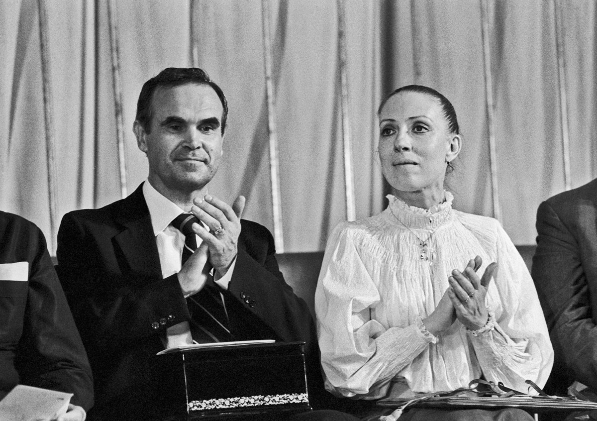 Режиссер Глеб Панфилов и актриса Инна Чурикова на московском кинофестивале, 1983 год. Фото: ITAR-TASS