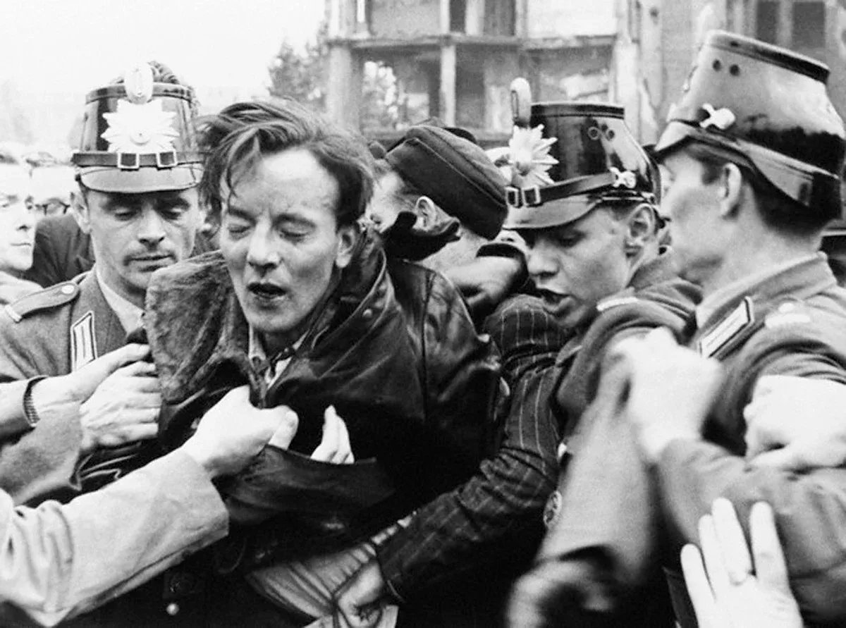 Задержан участник массовых акций протеста 1953 года в Германии. Фото из открытых источников