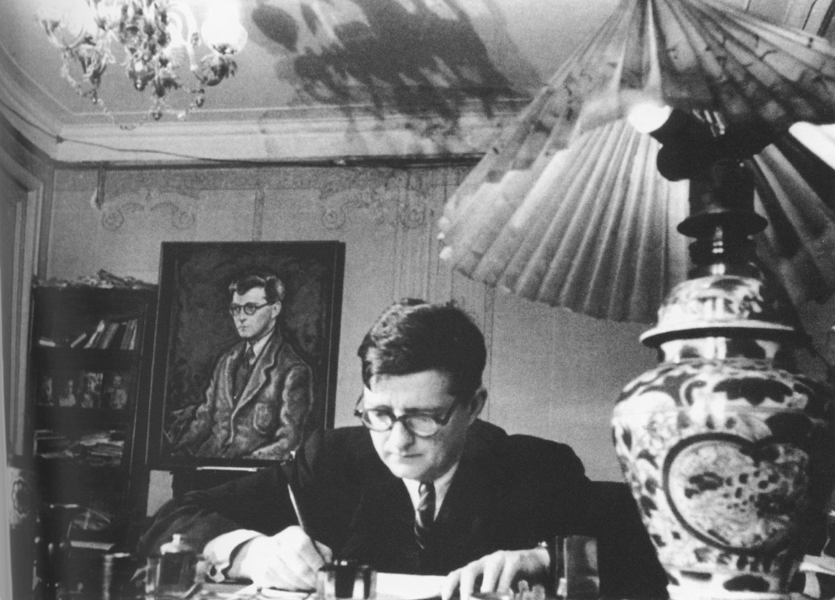 Дмитрий Шостакович, 1946 год. Фото: Георгий Петрусов / ТАСС